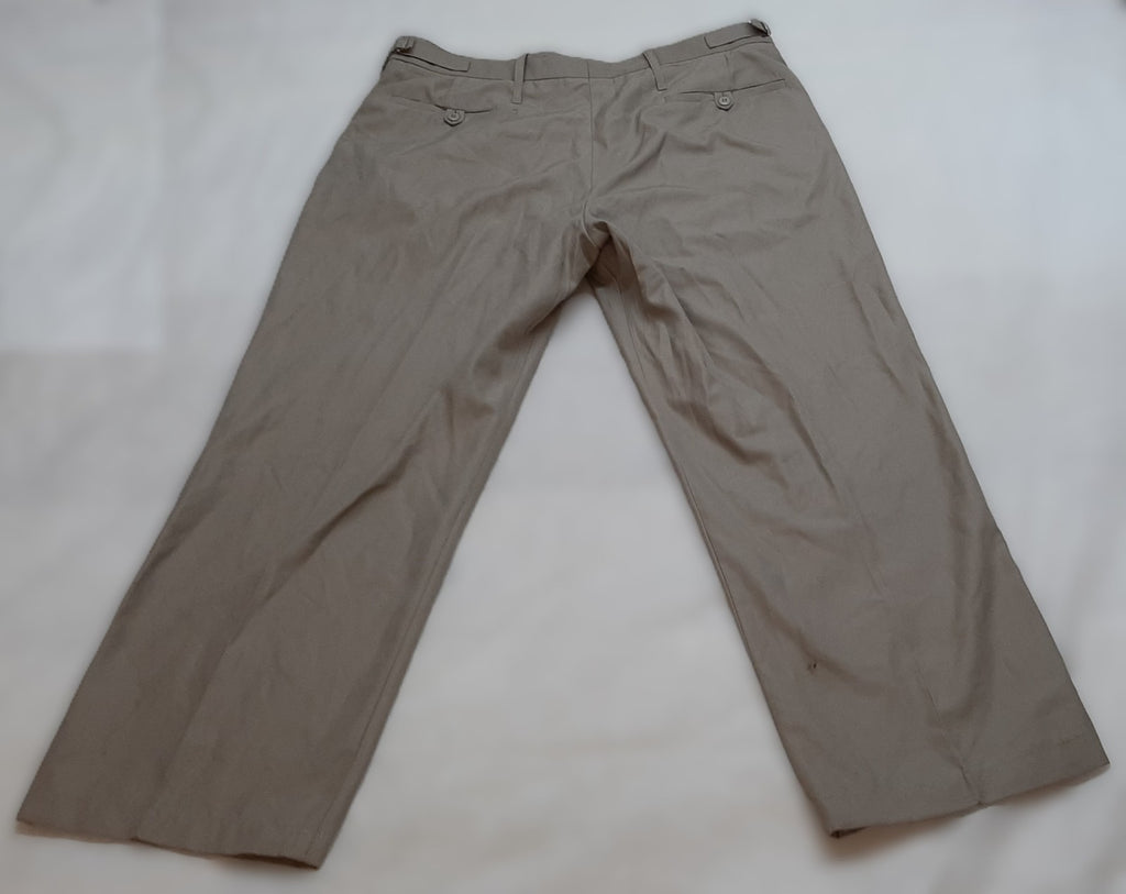 British Army Trousers Tropical Lightweight Stone Safari Pants W38"