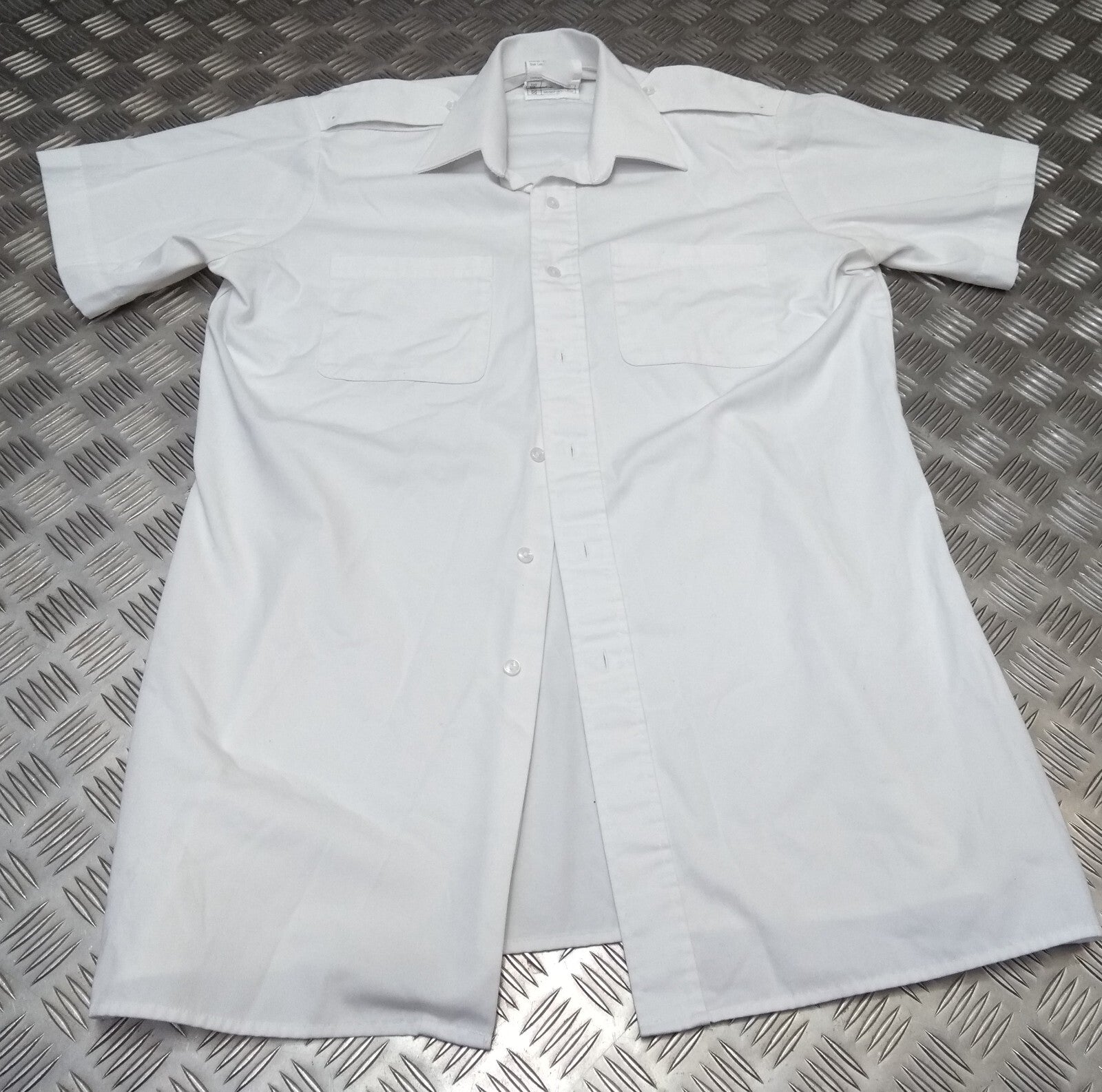 RN White Shirt Service Short Sleeve Royal Navy Pattern Assorted Sizes Grade 1