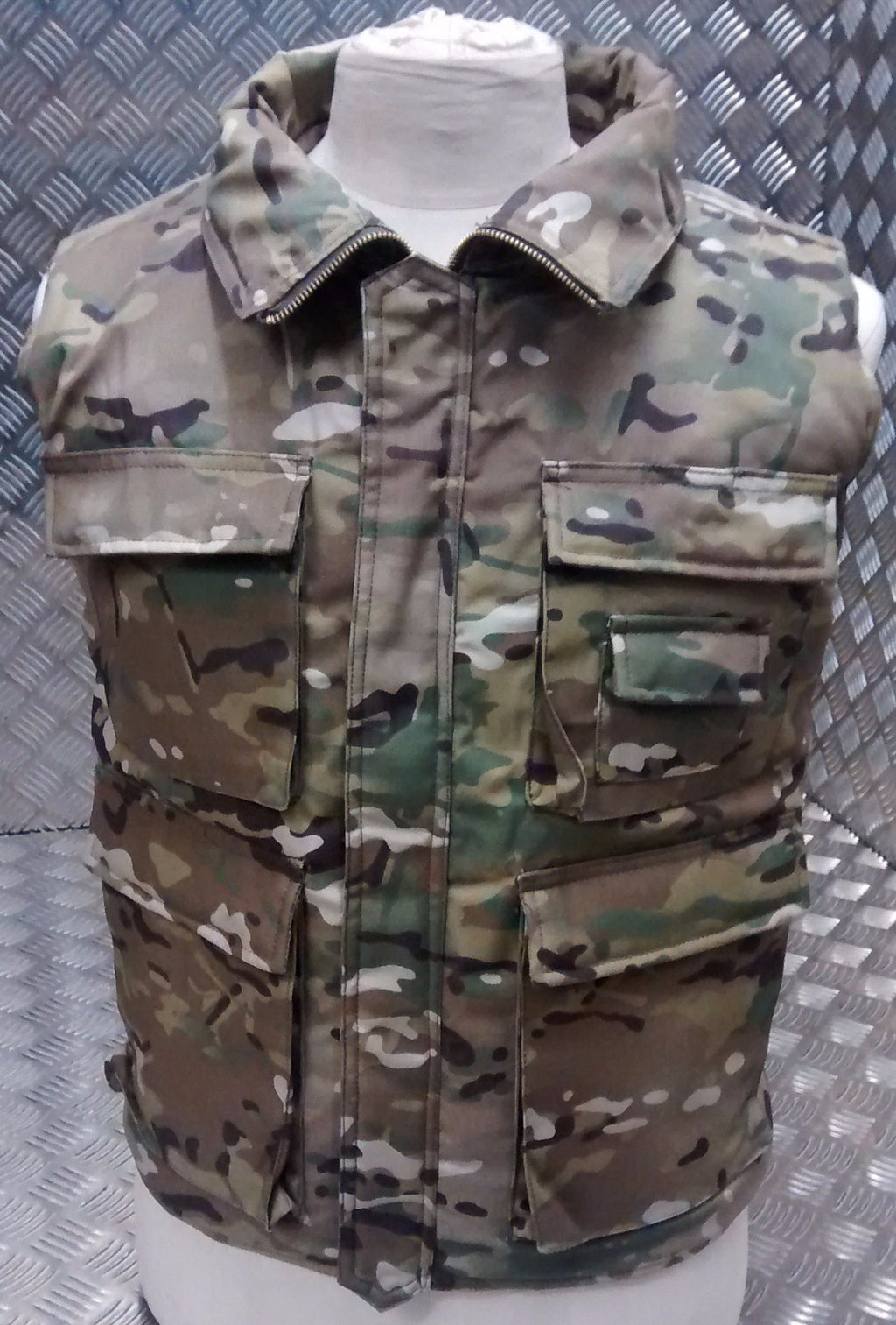 Hunters Action Vest MTP Multi-Cam Tactical Fishing Body Warmer - NEW