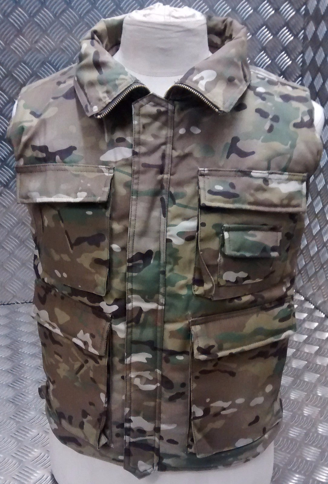 Hunters Action Vest MTP Multi-Cam Tactical Fishing Body Warmer - NEW