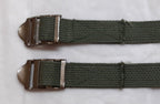 Army Canvas Straps Vintage Green Canvas Utility Straps Flip Release Buckles