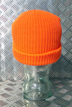 Orange Beanie / Peak Hat / Radar Cap - One size - NEW