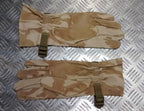 Genuine British Desert Camo Leather Combat Gloves- All Sizes