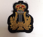 Crown & Lyre British Forces Musician & Bandsman Embroidered Patches joblot of 6