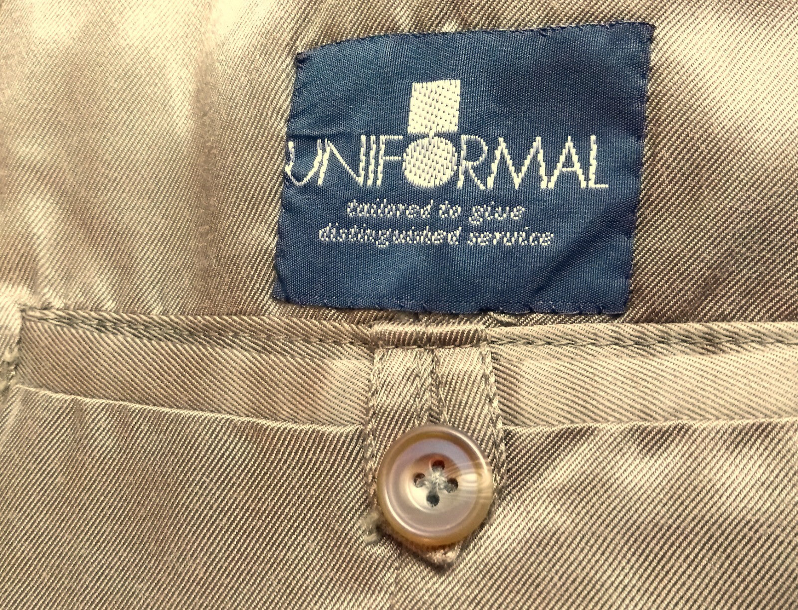 British Army Vintage No2 Jacket Ofc Pattern AGC Buttons 70s/80s