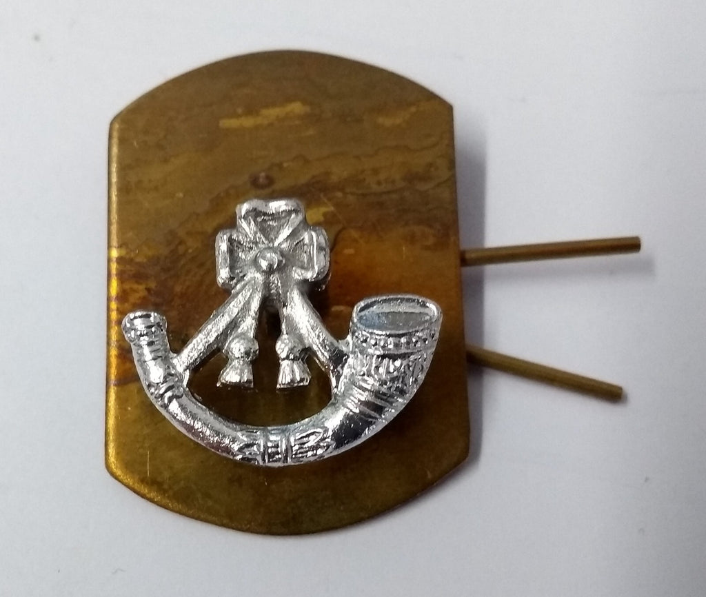 Collar Dogs Light Infantry Army Split Pins & Backplates 5 Pairs