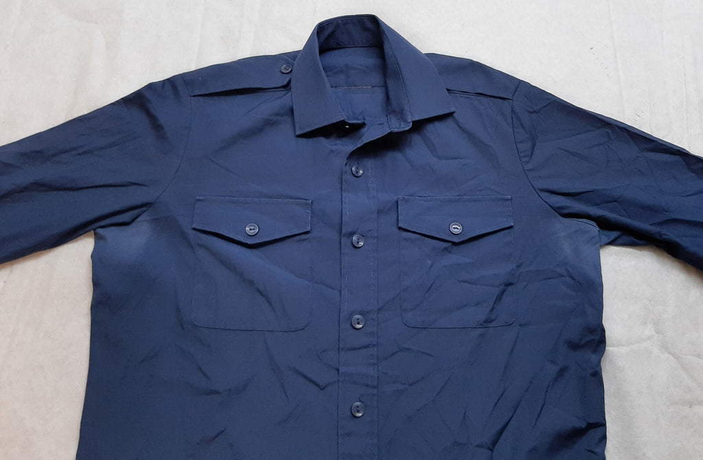 Blue Working Shirt RAF Royal Air Force and Army Blue or Blue Grey Colour Assorted Grade 2