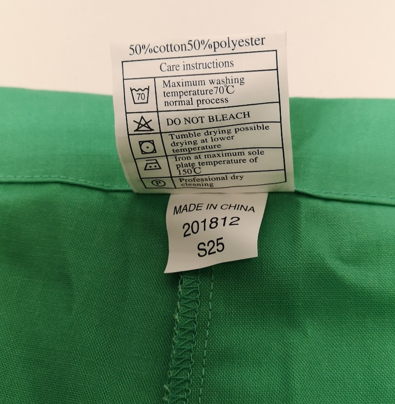 Green Trousers Unisex Nurses Dental Medical Pack of 3 Waist Size 50"-52"