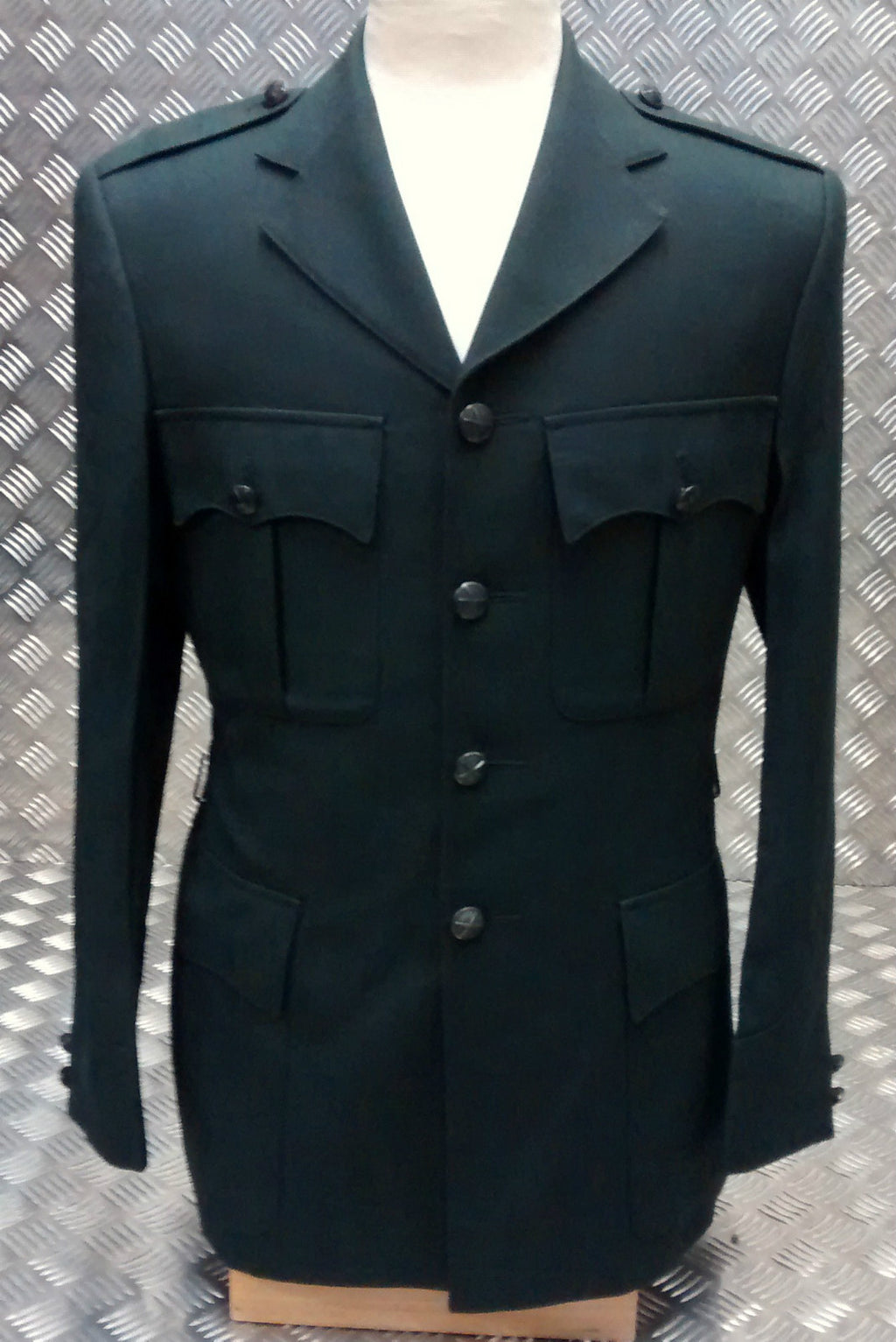 British Made Bottle Green Blazer Tunic Jacket