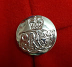 British Army Red Long Coat Royal Hospital Chelsea Q/C Buttons C/SGT