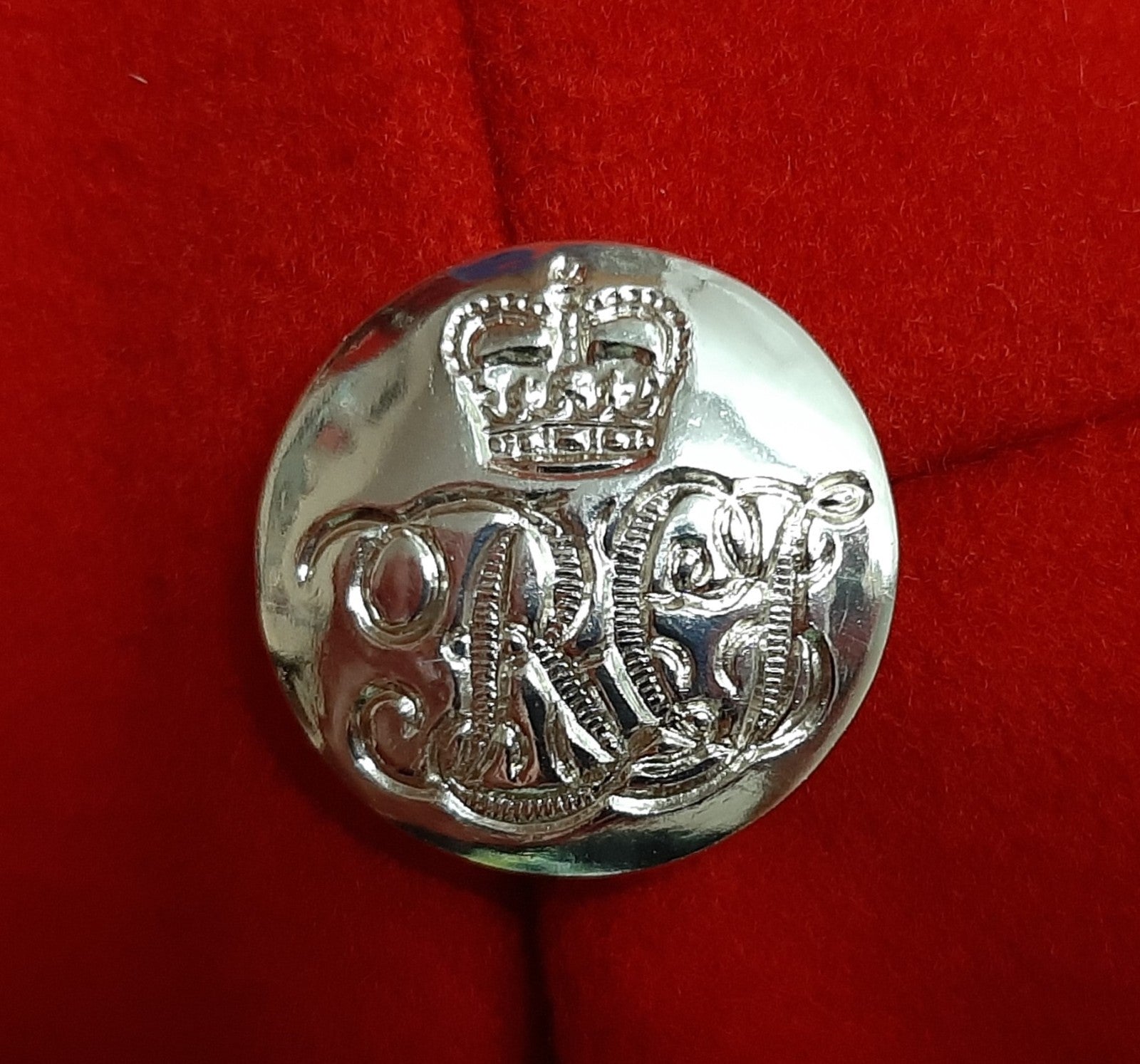 British Army Red Long Coat Royal Hospital Chelsea Q/C Buttons C/SGT