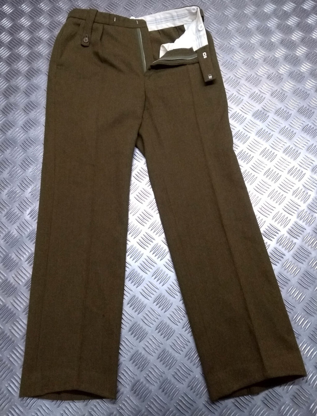 Vintage Army Trousers No2 Uniform Old Pattern Re-enactment Retro Clothing W31"