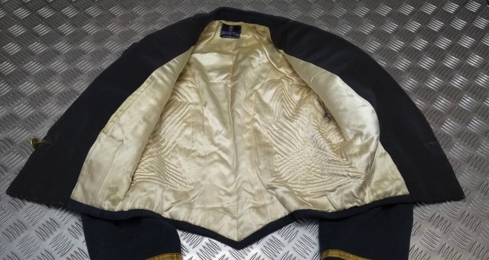RAF Royal Air Force Mess Jacket Airforce Blue Grey Colour Vintage R.E City Ltd 60s Fancy Dress