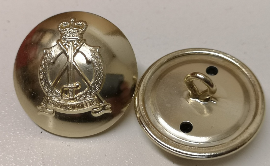 Royal Pioneer Corps Insignia Small Cap Buttons 22L