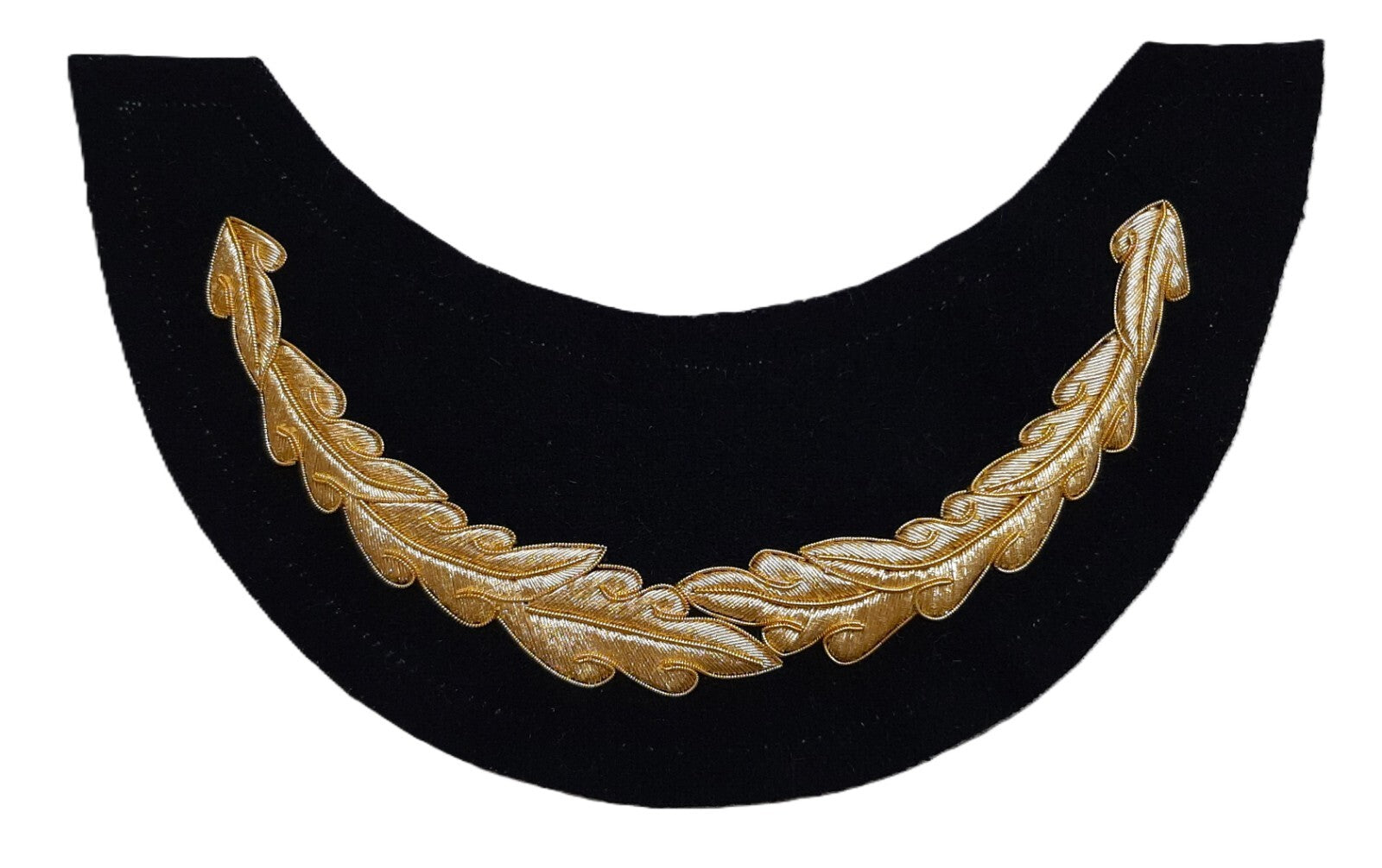 Gold Wire Oak Leaf Sprig British Senior Officers Scrambled Egg Peak Hat Garnish