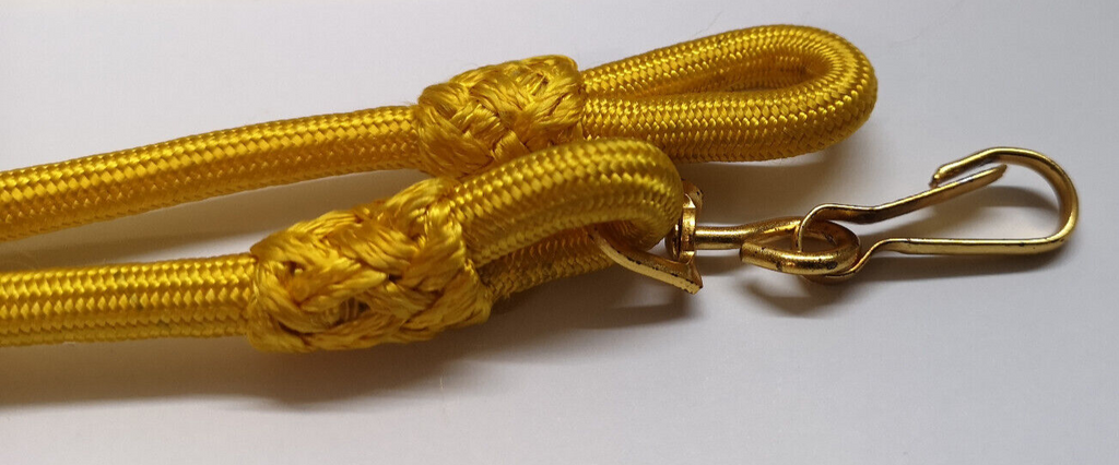Royal Anglian Regiment 1st Battalion Single Cord Yellow Lanyard British Army