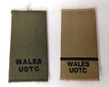 Wales University Officers Training Corp UOTC Rank Slide