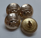 Staffordshire Regiment Army Insignia Buttons For Officers or Great Overcoats X4