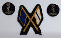 Signals Collar Patches and Arm Patch Hand Embroidered No1 British Wire Badges
