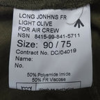 Genuine British Forces Long Johns / Thermal Underwear FR Fire Resistant AFV Crew