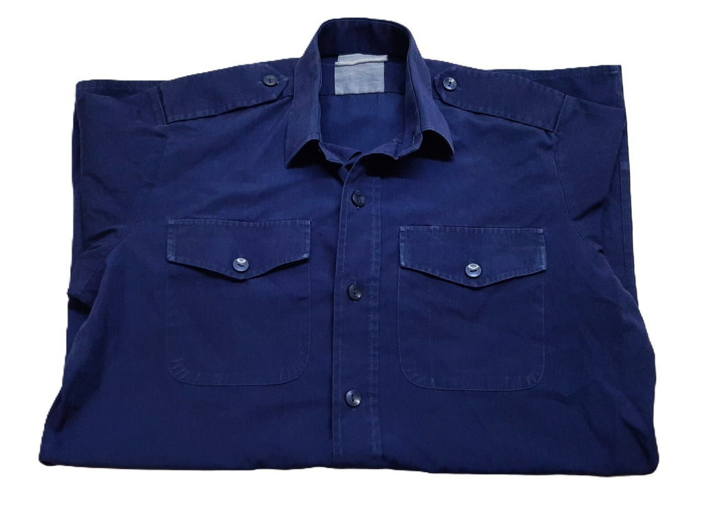 Blue Working Shirt RAF Royal Air Force and Army Blue or Blue Grey Colour Assorted Grade 2