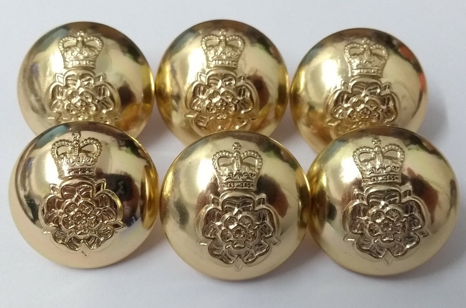 British Intelligence Corps Army No1 No2 Dress Buttons 30L - New