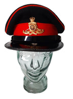 No1 Dress Hat Vintage British Army Royal Artillery Herbert Johnson Size 55cm