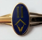Genuine British Made Decorative Insignia Masonic Gold Coloured Tie Clip
