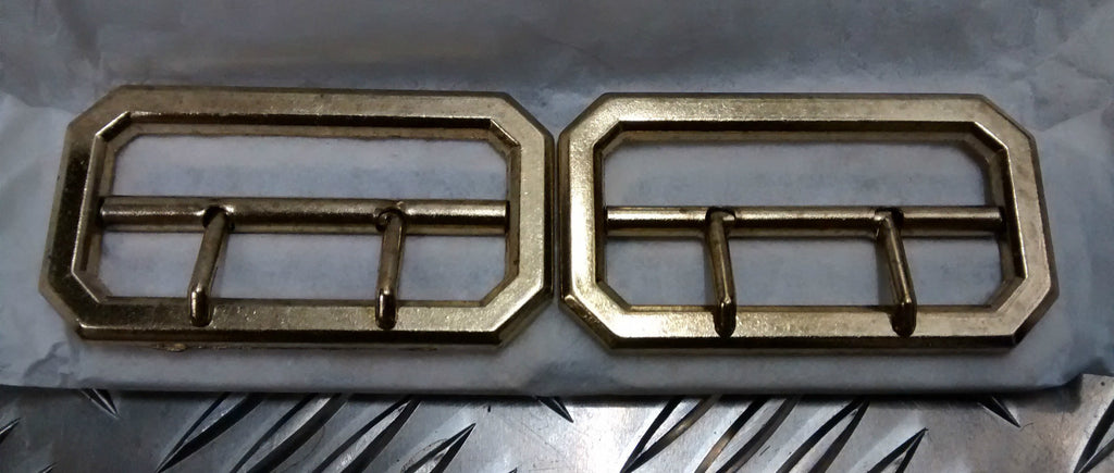 RAF Royal Air Force British Double Prong Belt Buckle For FAD RAF Army Jacket Brassed NEW