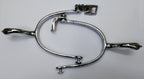 British Army Spurs Chrome With Boot Chains Household Cavalry HCav Swan Neck