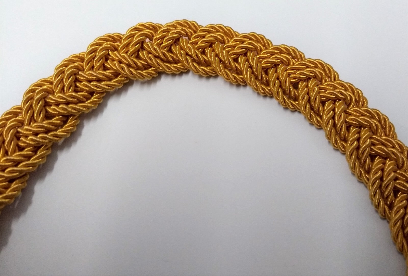 Hat Cord Gold Pleat Issue Officer's Ceremonial Dress Cap Made in UK