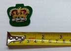 Staff Sergeant Crown No1 Intelligence Corps British Army Hand Embroidered Patch