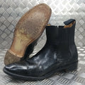Genuine British Officers Chelsea Boots Black Leather Ceremonial Faulty