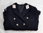 No1B Jacket RN Womans Royal British Naval Style Navy Size 88cm Long