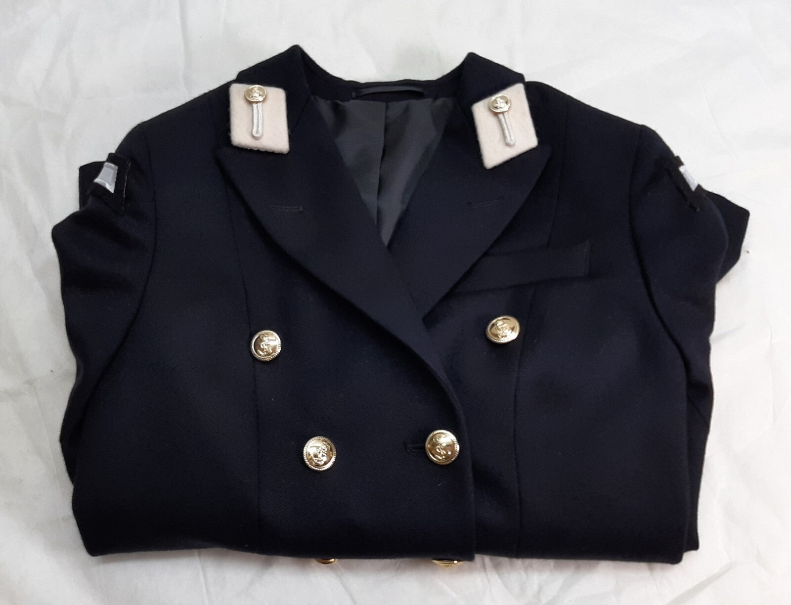 No1B Jacket RN Womans Royal British Naval Style Navy Size 88cm Long