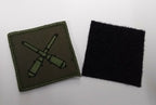 Genuine Issue OD Green Instructor in Gunnery Badge TRF With Backing