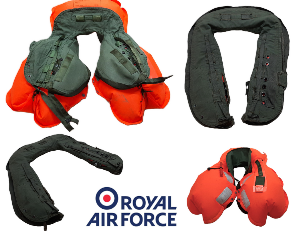 Fast Jet Pilot Aircrew Life Preserver Pouch and Buoyancy Aid For Mk40L Mk41