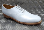 Naval Issue Shoes White Leather Parade / Uniform Dress Mens British Royal Navy
