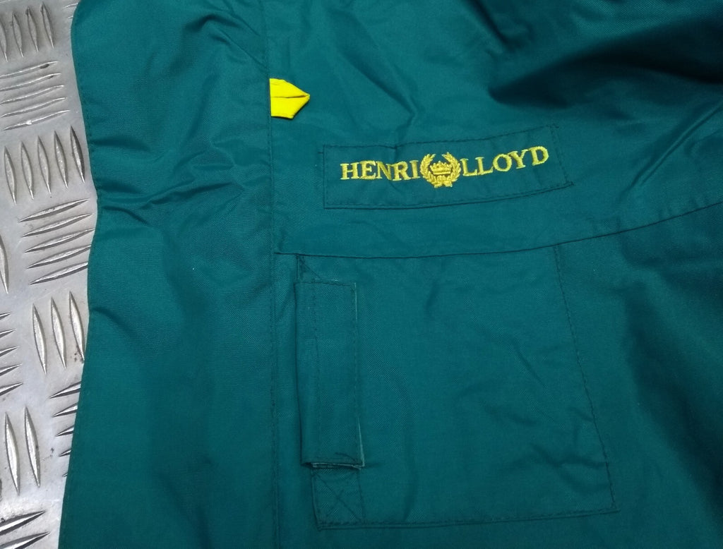 Vintage Henri Lloyd Sailing Jacket Foul Weather Waterproof Active Sports Wear