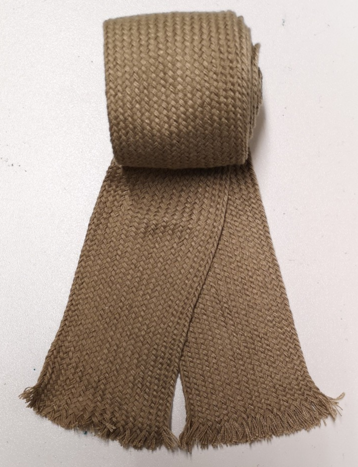 Style Worsted Knitted Light Beige Tie- NEW