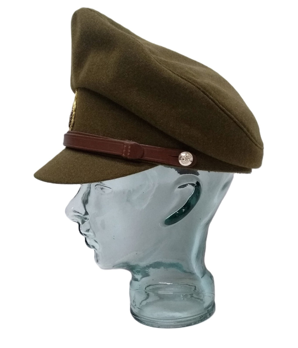 Vintage No2 Hat British Army RADC Officers Hat Woman's Size 58cm Herbert Johnson