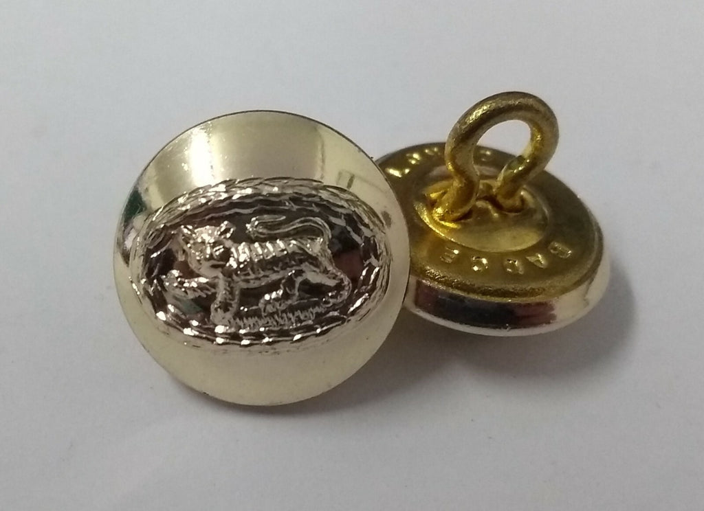 Genuine British Army Issue Royal Anglian Regiment 22L Small Buttons X2 ASBT232