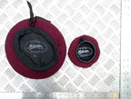 Miniature Genuine Hobson London Maroon Wool Bonnet Beret