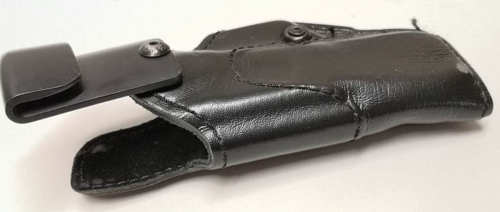 Safariland 27 Inside-the-Pants Black Leather Holster Left Hand