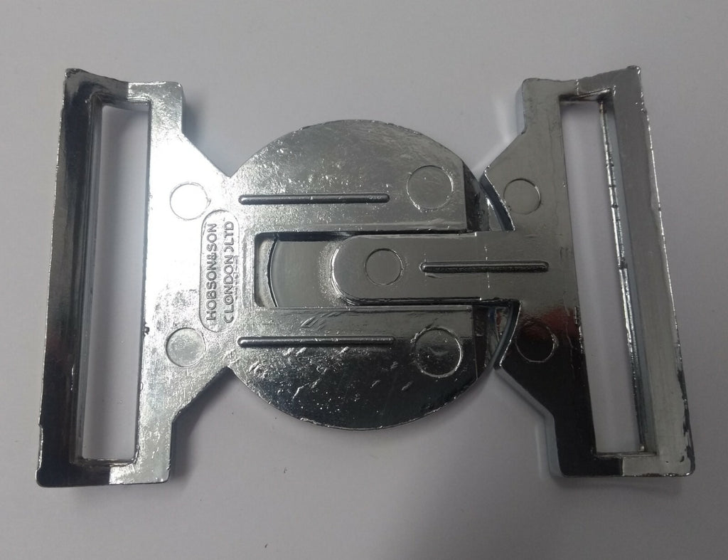 Bahrain Ceremonial Buckle Chrome Locket With National Insignia For Parade Belts