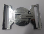 Bahrain Ceremonial Buckle Chrome Locket With National Insignia For Parade Belts