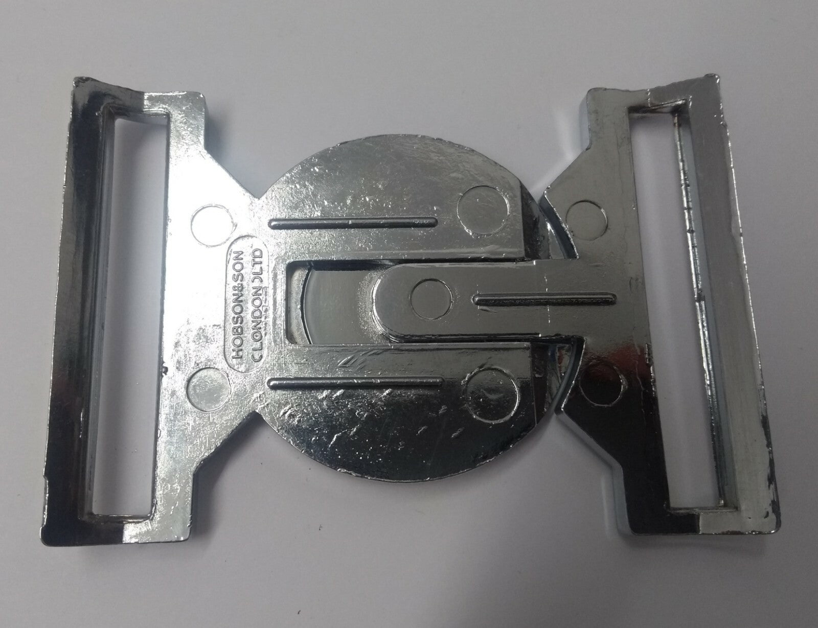 Bahrain Ceremonial Buckle Chrome Locket With National Insignia For Parade Belts