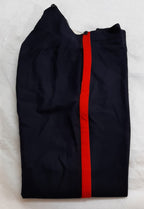 No1 Dress Trousers British Army Blues Pattern RMAS With 1" Red Stripes W33"