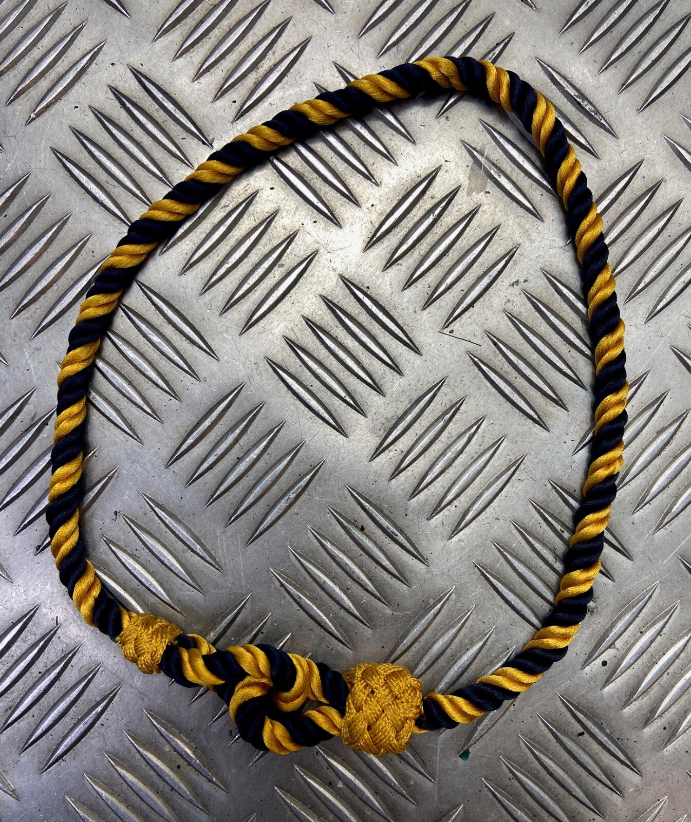 RLC Womens Lanyard Royal Logistics Corps Dark Blue & Gold Genuine Issue