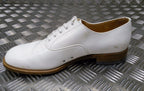 British Navy White Leather Parade / Dress Shoes Mens - Assorted Sizes